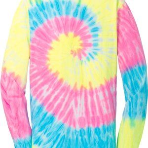 Neon Rainbow Tye Die Long Sleeve T